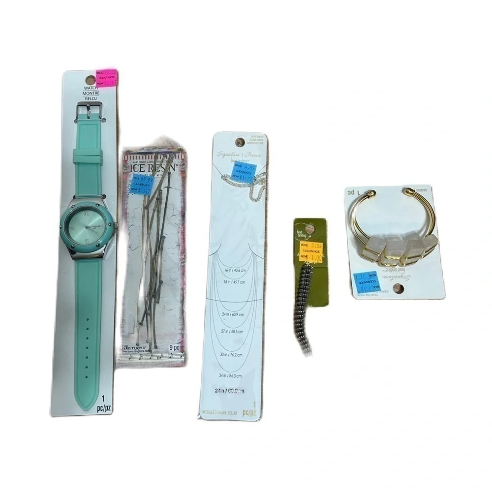 Jewelry Making Kit NEW Miscellaneous Craft Watch Bracelet Ice Resin Beads